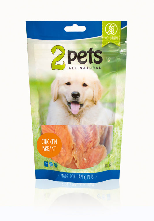 2pets - Dogsnack Chicken Breast 100 g