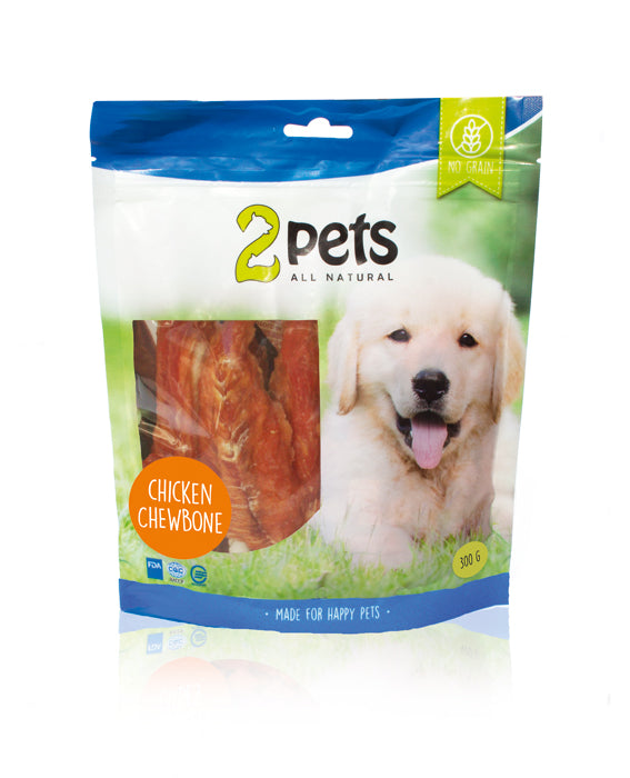 2pets - Dogsnack Chicken Chewbone, 300 g