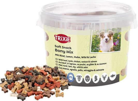 Trixie  Soft Snack Bony Mix, 1,8 kg plasthink