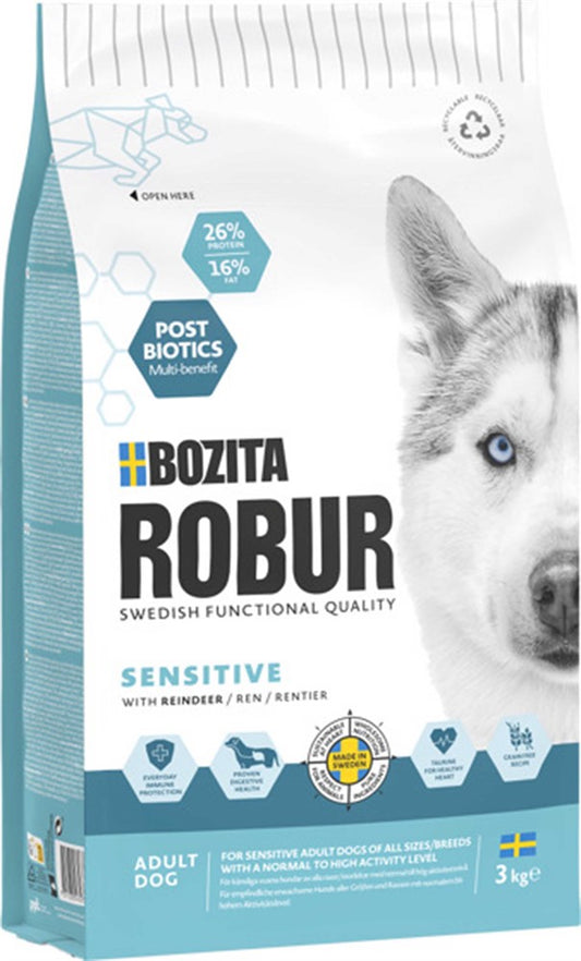 Bozita - Robur Sensitive Grain Free Reindeer