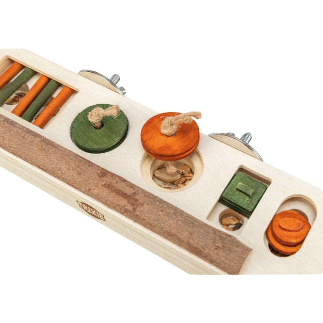  Trixie  Aktivitetsleksak trä, 25 × 9 × 4 cm, smådjur