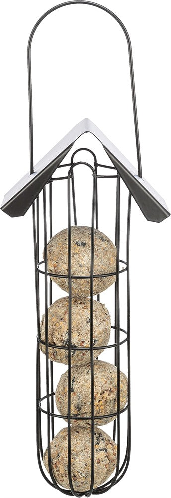 Trixie - Vildfågelmatare för 4 talgbollar, 11 × h25 × 10 cm