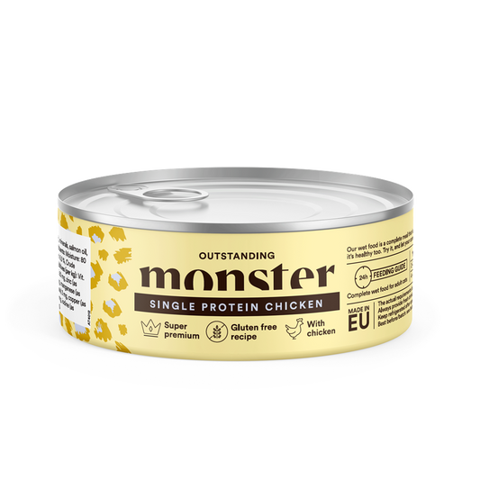 Monster Cat Adult Single Protein Chicken 100 g