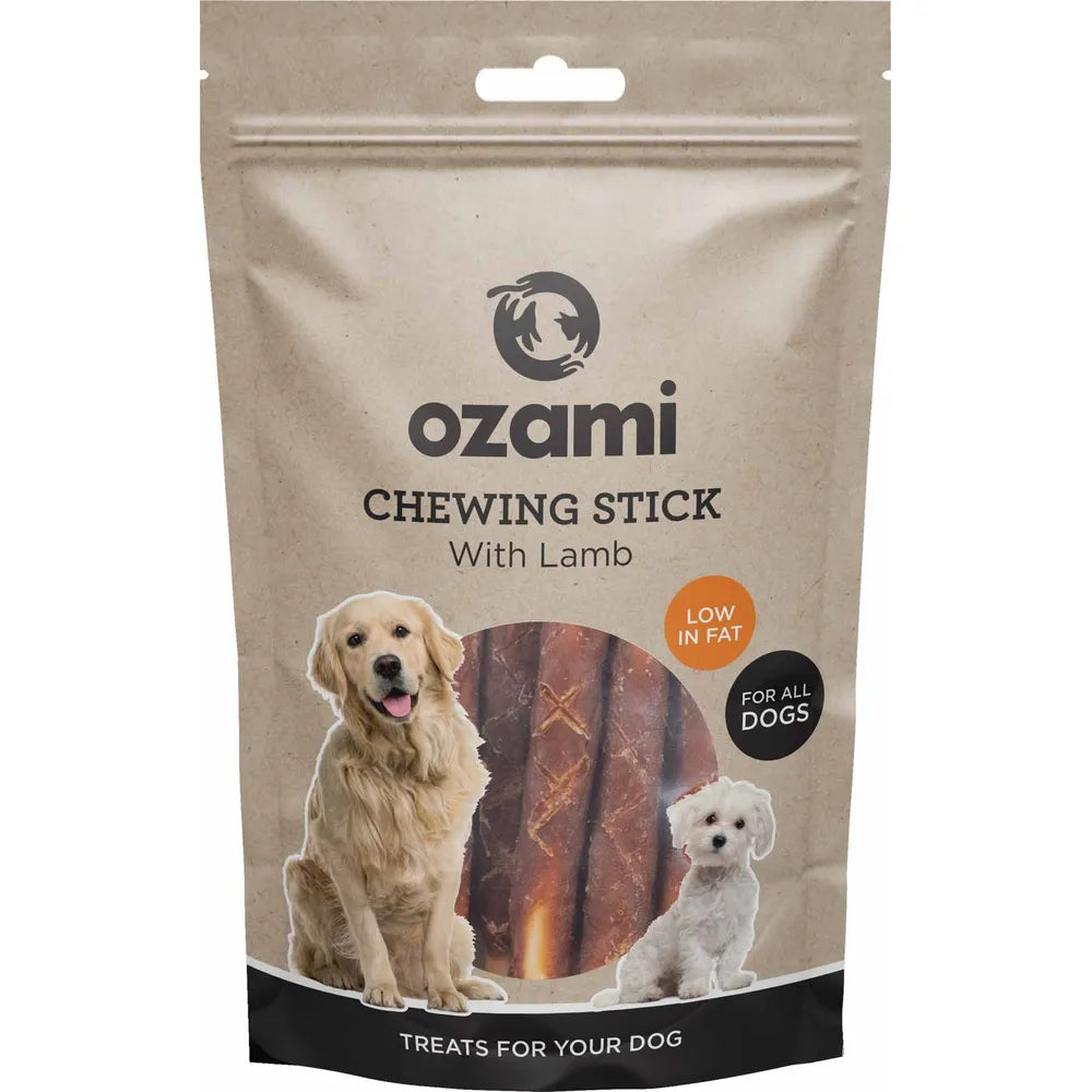Ozami Chewing Stickwhit Lamb 12.5 cm, 100 g