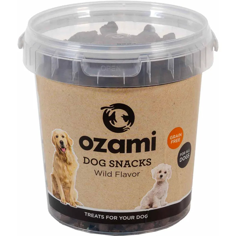 Ozami Dog Snack Grain Free Wild Bucket 500 g