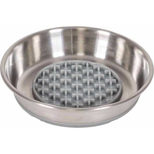 Ozami Kattskål Slowfeeder Grå 290ml