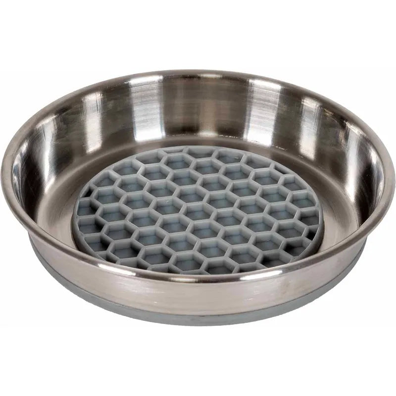 Ozami Kattskål Slowfeeder Grå 500 ml