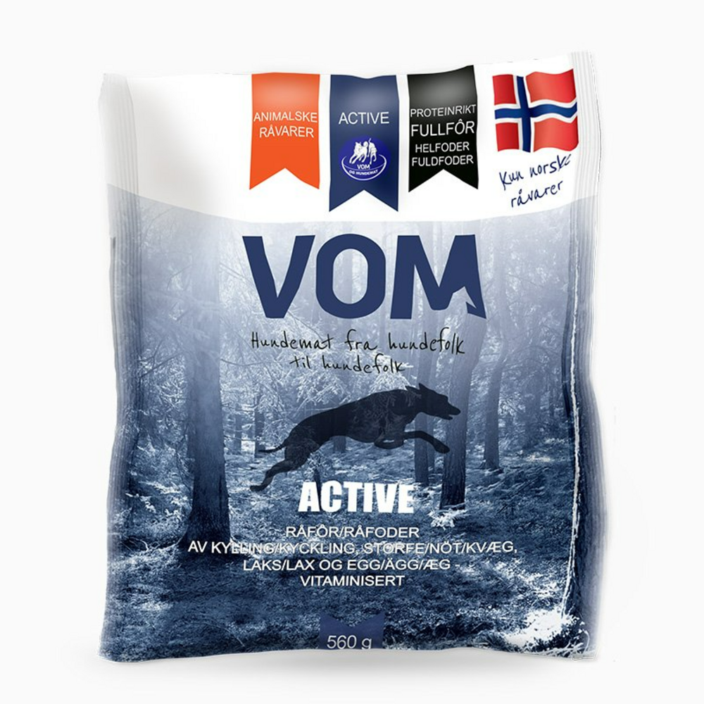  VOM - ACTIVE,  Proteinrika köttbullar med Lax 560 g