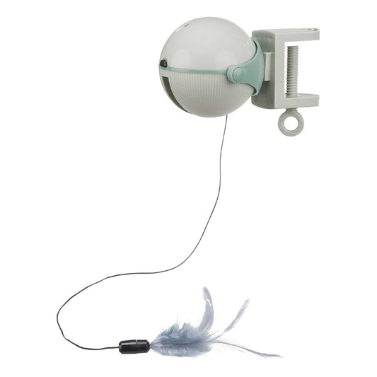 Trixie Kattleksak Catch-It, plast, 10 × 14 cm, vit