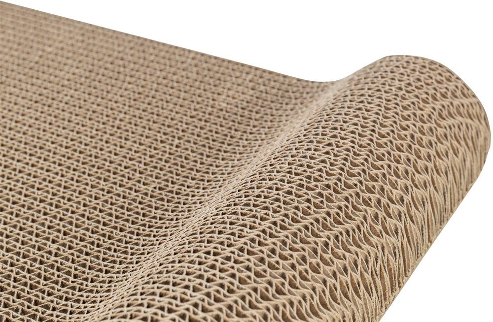 Trixi - Klösbräda Wild Cat, wellpapp, Catnip, 41 × 7 × 24 cm