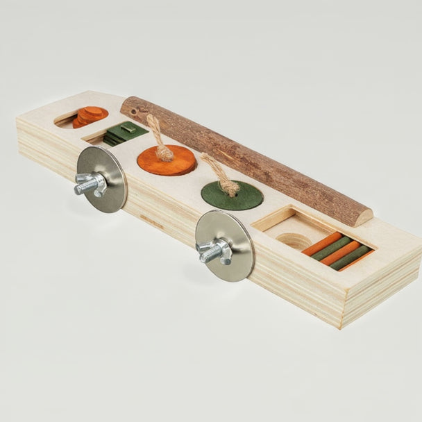  Trixie  Aktivitetsleksak trä, 25 × 9 × 4 cm, smådjur