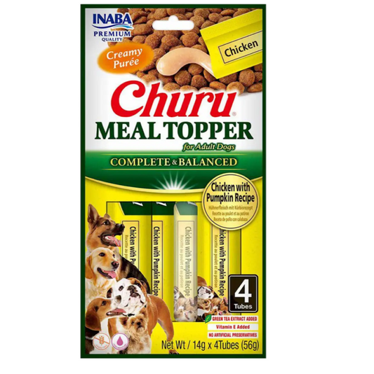 Churu dog chicken with pumpkin