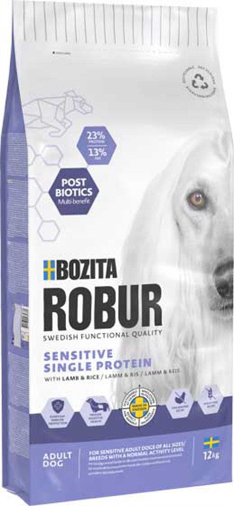 Bozita - Robur Adult Sens. Single Prot. Lamb