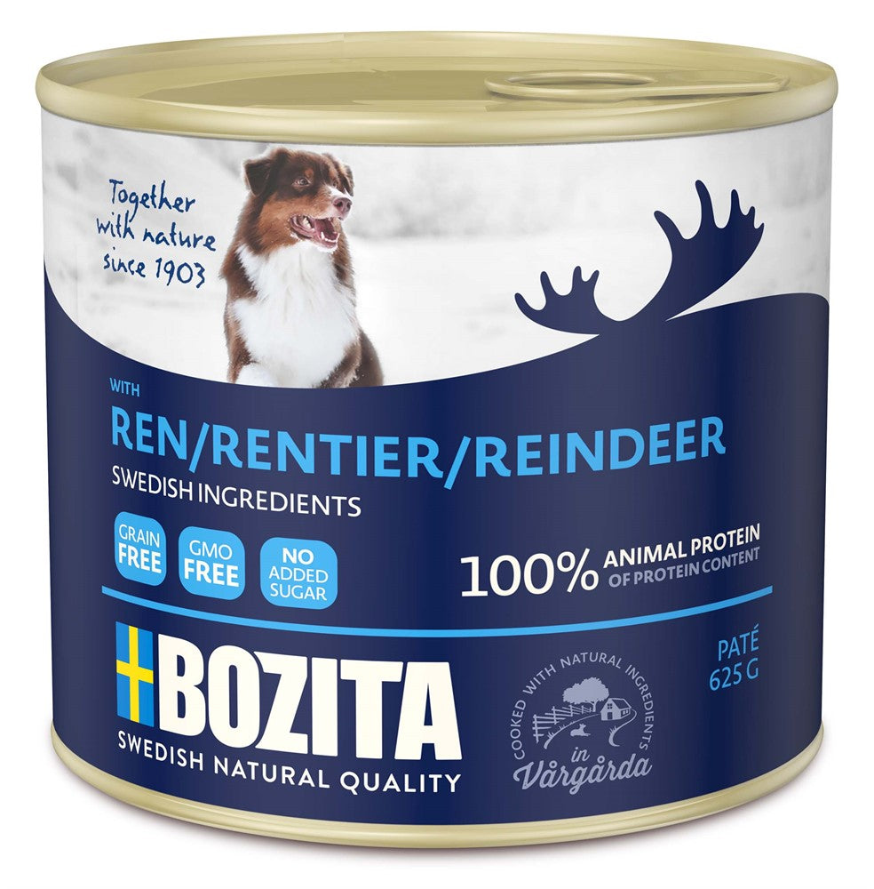 Bozita - Hund, Våtfoder Paté Ren 625g
