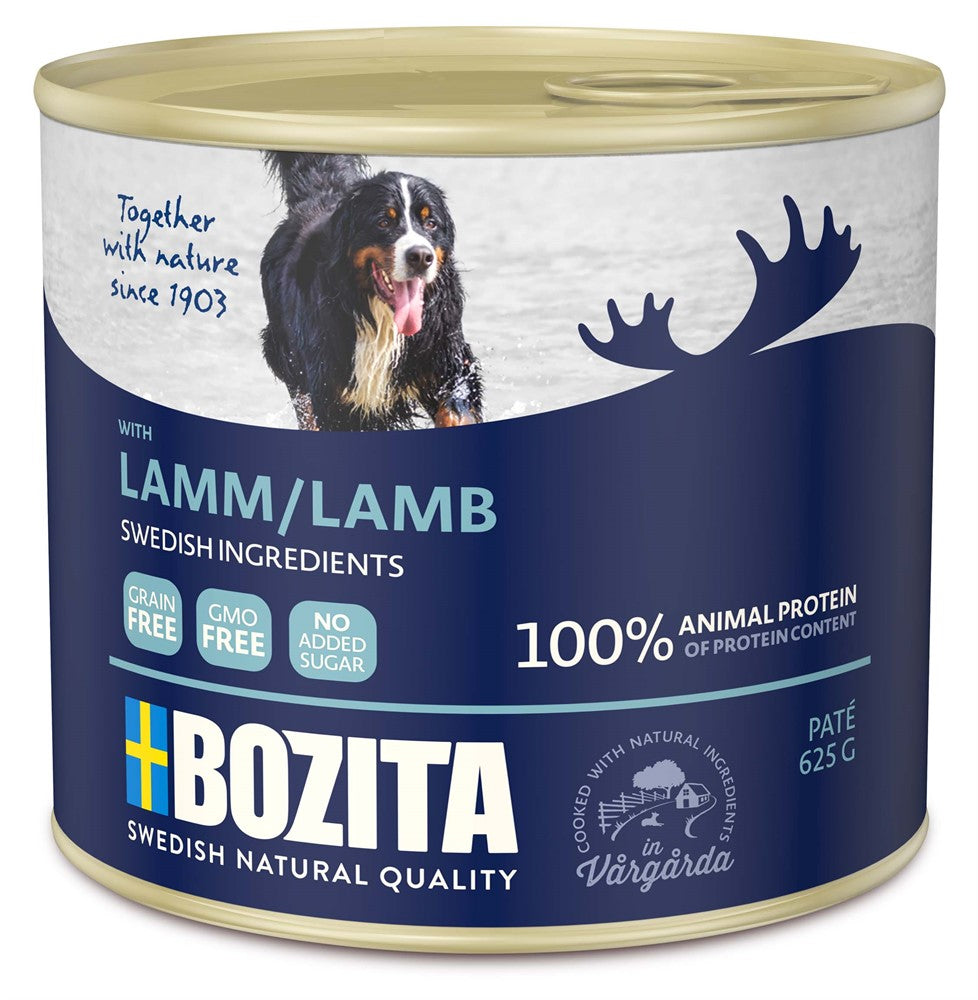 Bozita - Hund, Våtfoder Paté Lamm 625g