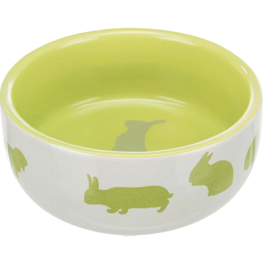 Trixie Matskål keramik motiv kanin 11 cm 250 ml