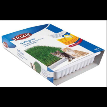 Trixie - Kattgräs, mjukt, vitaminberikad, med odlingslåda, ca.100 g