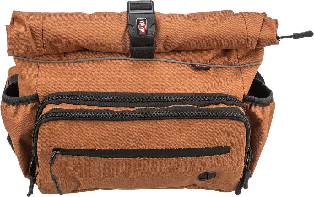 Trixie - Rullryggsäck och höftväska, Belt: 55-130 cm, rost