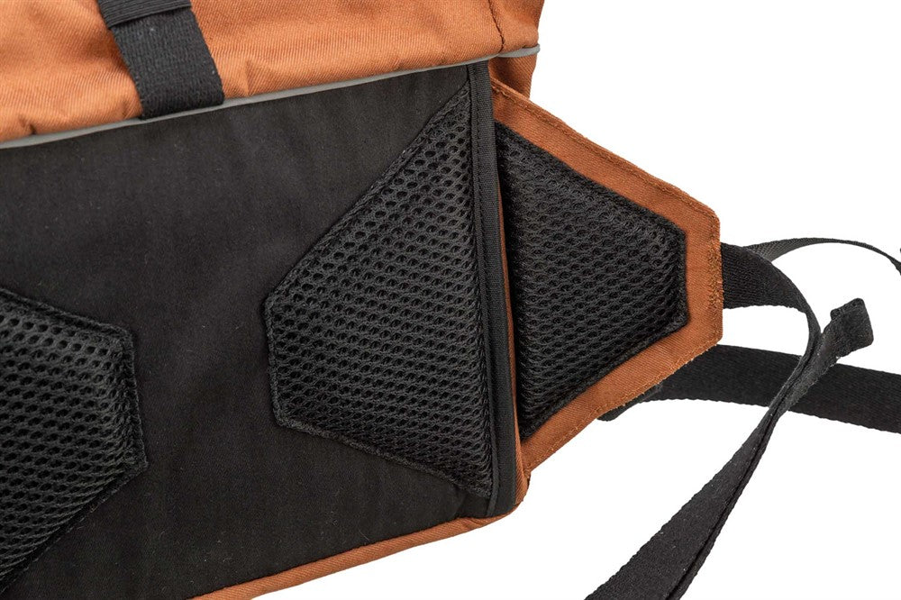 Trixie - Rullryggsäck och höftväska, Belt: 55-130 cm, rost