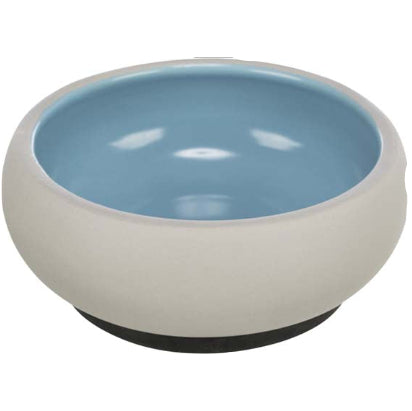 Trixie Skål, keramik/gummiring, 0.6 l/ø 14 cm mixade färger