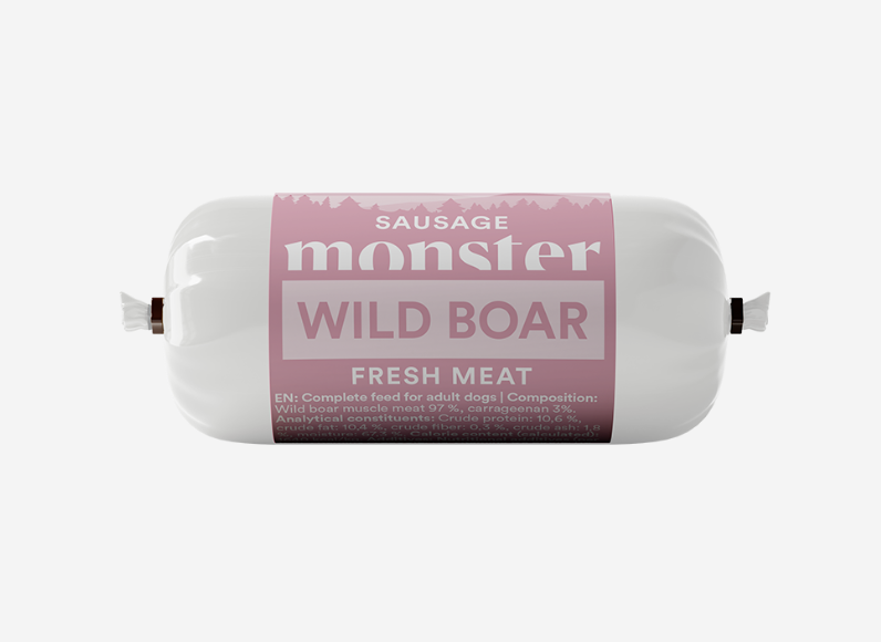 Monster Dog Sausage Wild Boar