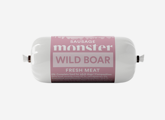 Monster Dog Sausage Wild Boar