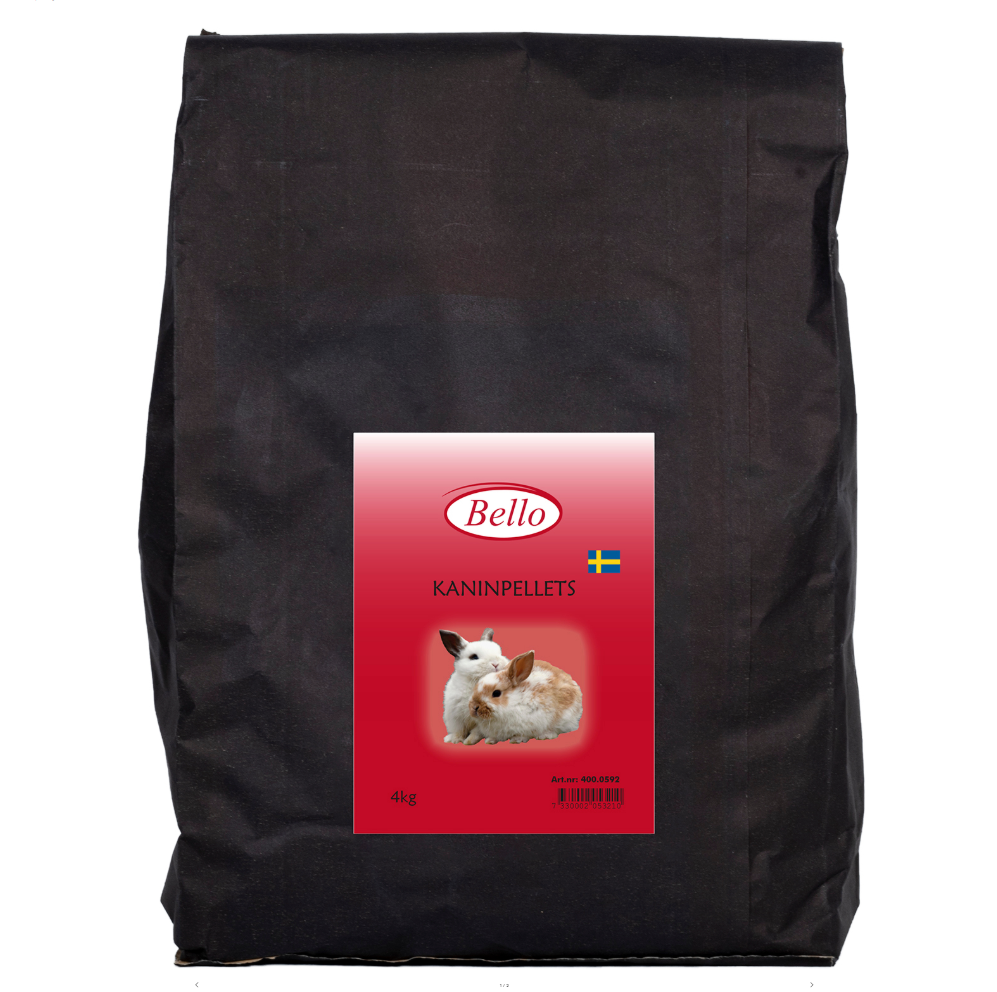 Bello - Svensk Kaninpellets 4kg