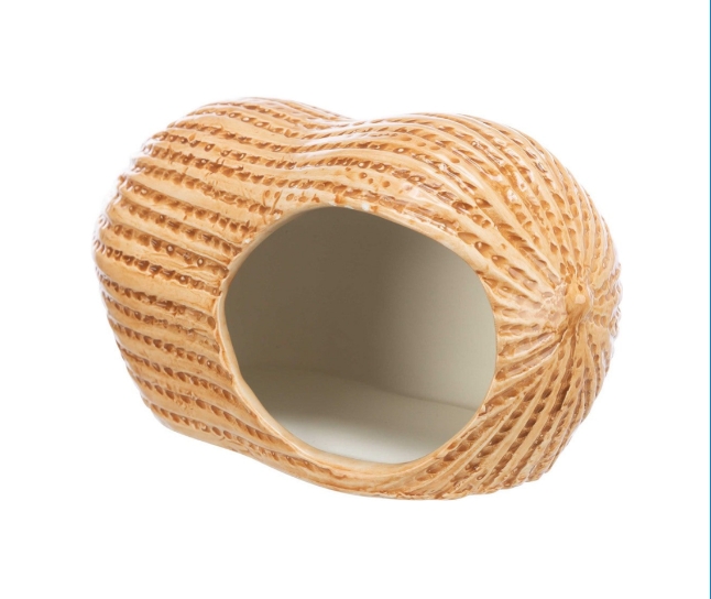 Trixie - Keramikhus jordnöt, hamster/möss, 17 × 8 × 8 cm