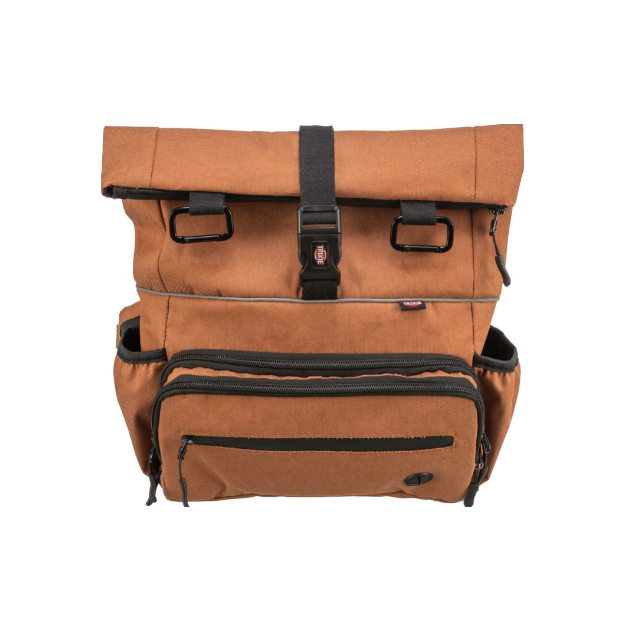 Trixie - Rullryggsäck och höftväska, Belt: 55-130 cm, rost