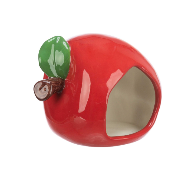 Trixie - Keramikhus äpple, hamster/möss, 13 × 10 × 10 cm