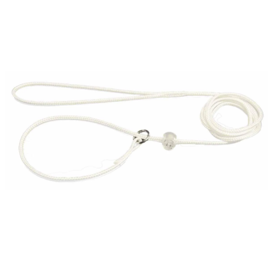  Alac - Utställningskoppel Vit 190cm x 4 mm