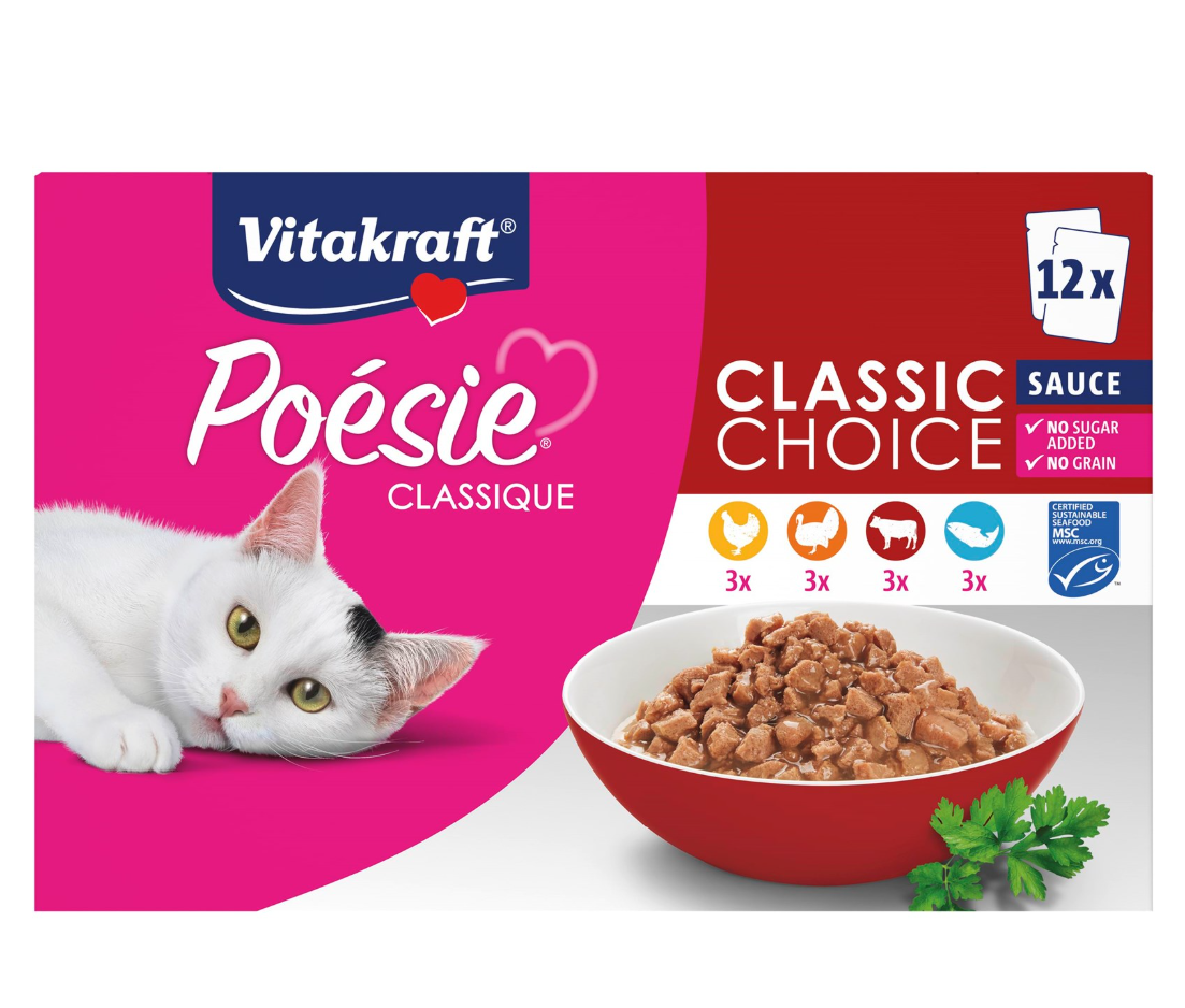  Vitakraft - Poesie Classic Choise 12x85 g