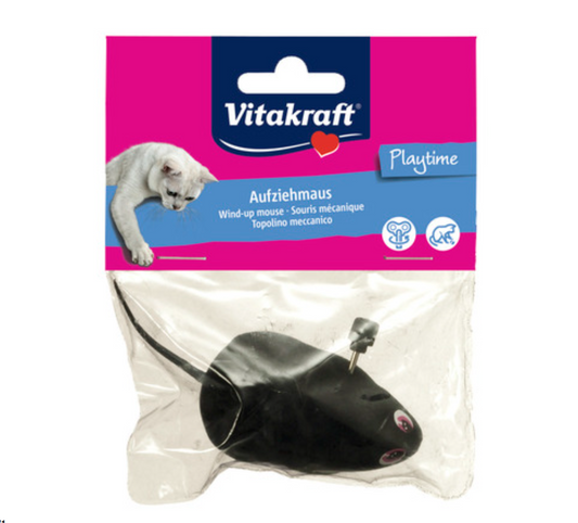  Vitakraft - Clockwork mouse svart