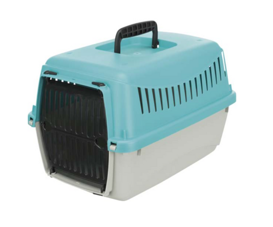 Trixie - Transportbur Capri XXS, 26 × h25 × 39 cm, antracit/grön