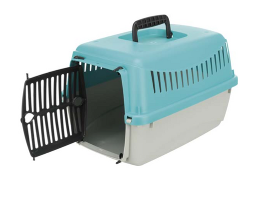 Trixie - Transportbur Capri XXS, 26 × h25 × 39 cm, antracit/grön