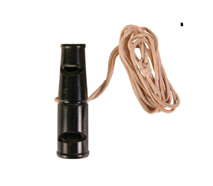 Trixie - Visselpipa i horn 2-tons 6,5 cm