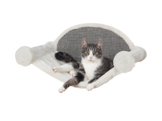 Trixie - Hammock för väggmonterad, 54×28×33 cm, cream