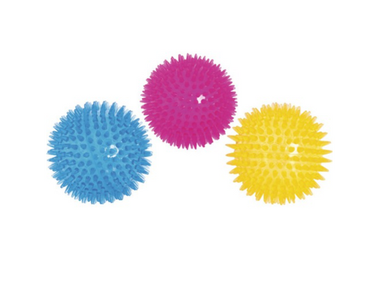 Flamingo - Taggad boll 8cm, blandade färger