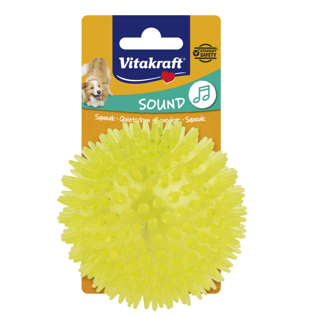 Vitakraft - Igelkottsboll m Pip. 9 cm