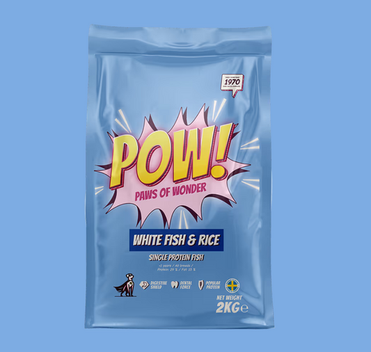 POW! Dog Adult White Fish & Rice