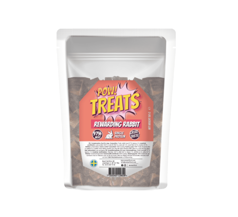 POW! Treats Rewarding Rabbit 50 g