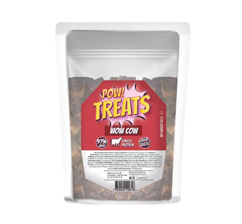 POW! Treats Rewarding Cow 50 g