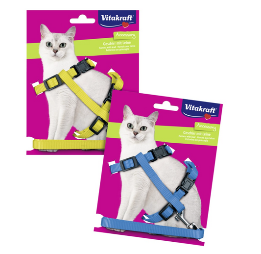  Vitakraft - Kattsele med Koppel 22-42 cm