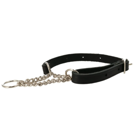 Alac - Läder halvstryp justerbart 30-42 cm
