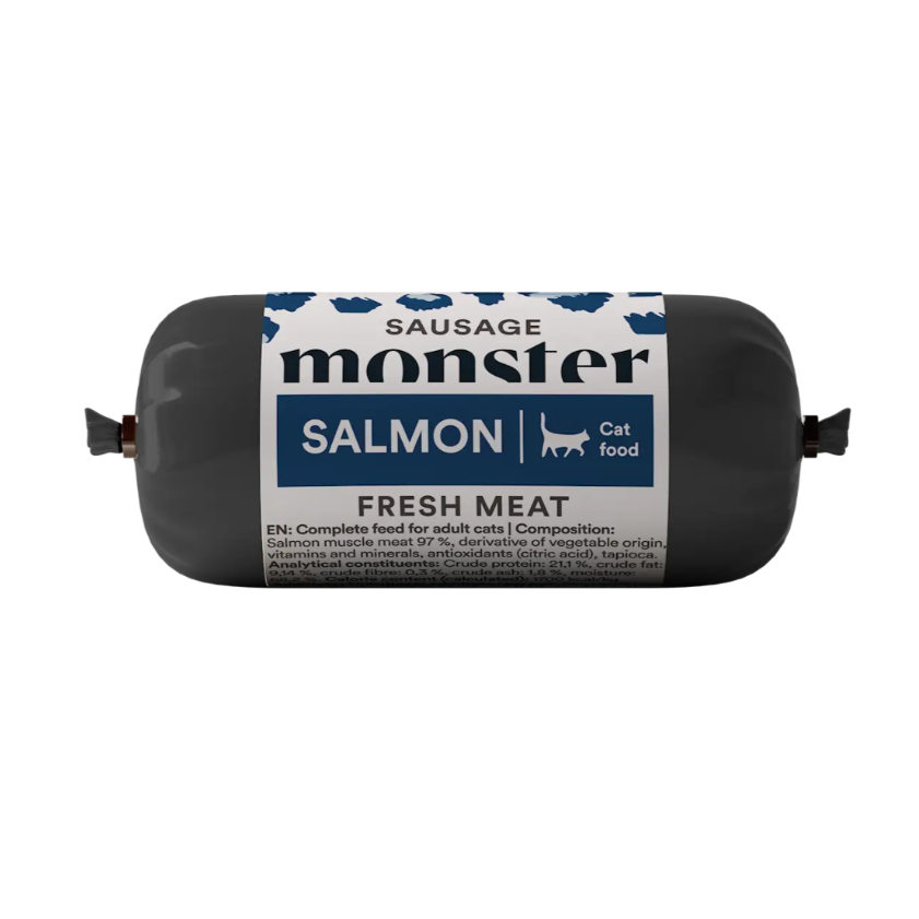  Monster - Cat Sausage Salmon 80 g