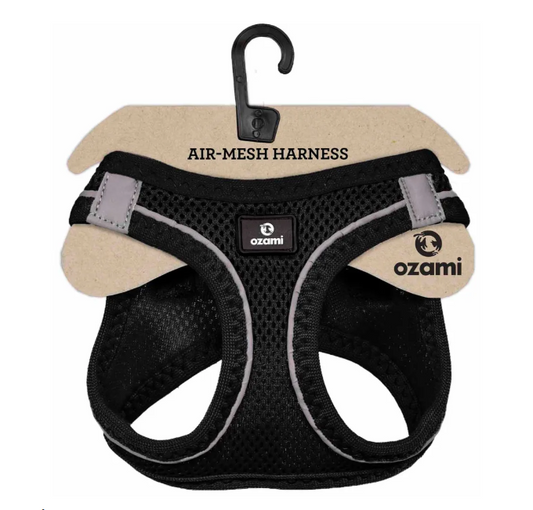 Ozami - Air-mesh Harness, Turkos sele. Medium - XLarge