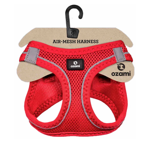 Ozami - Air-mesh Harness, Rosa sele. Small