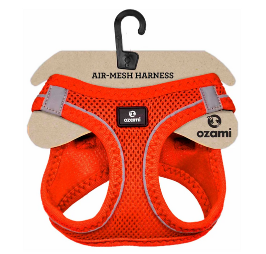 Ozami - Air-mesh Harness, Orange sele. Medium - XLarge