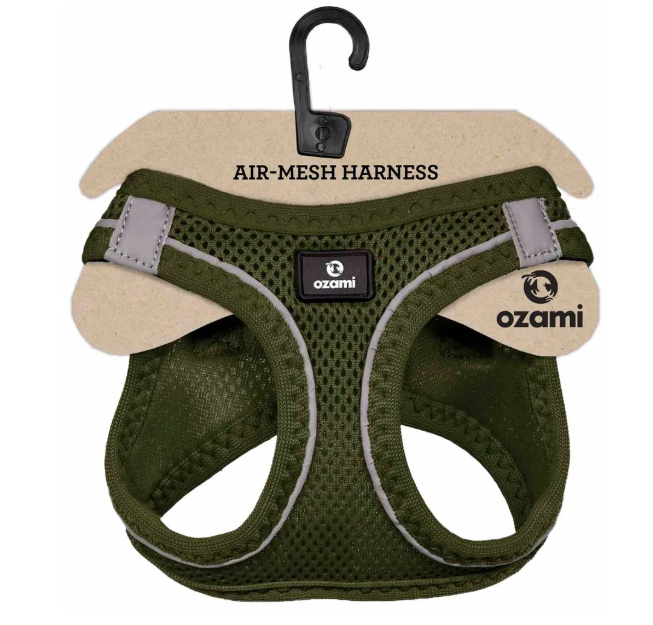 Ozami - Air-mesh Harness, Grön sele. Small