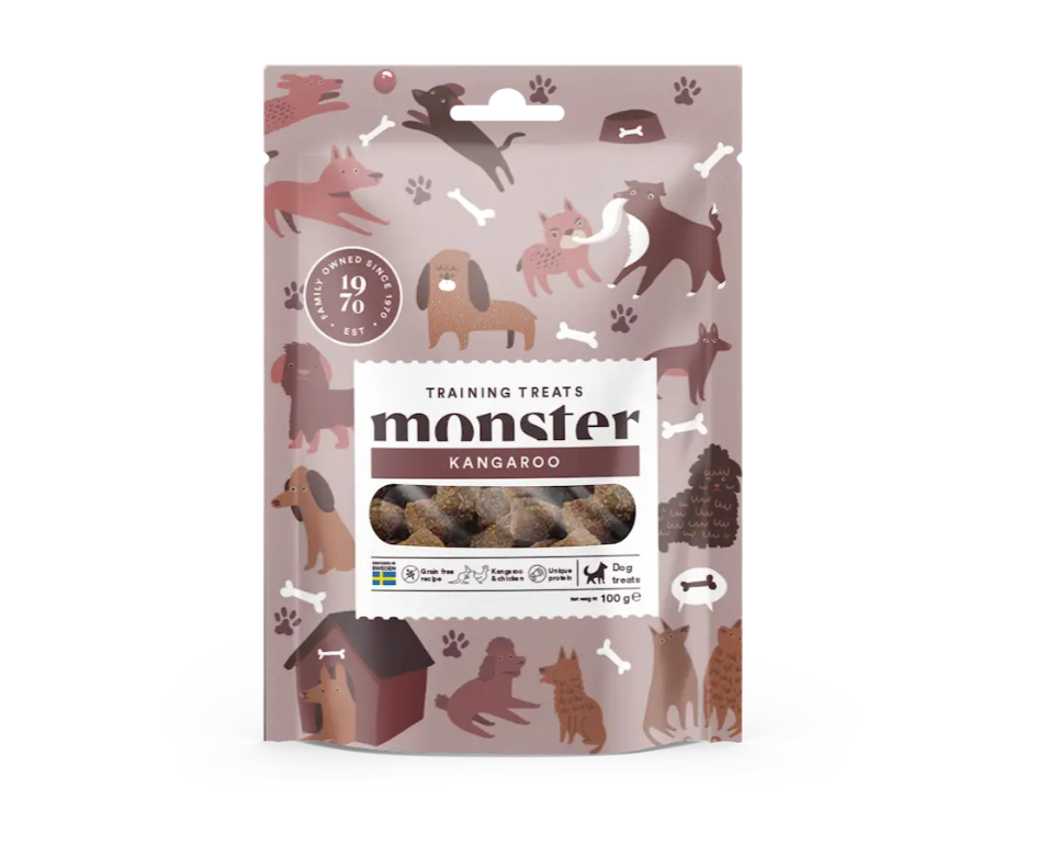 Monster Dog Training Treats Kangaroo 100 g